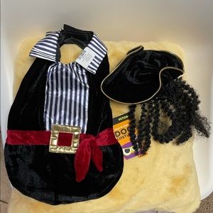 Pirate dog costume